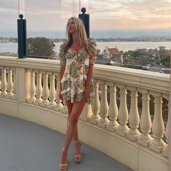 For Love and Lemons Rosalyn Mini Dress - Picture 3 of 6